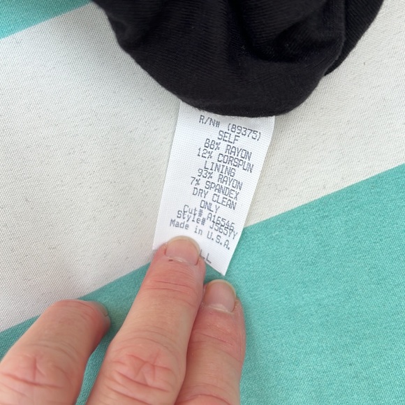 Sky Bandage Black Mini Dress with Jeweled Halter Neck Size S - Picture 10 of 12